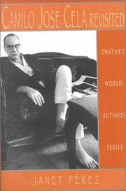 Tapa de World Authors Series - Camilo Jose Cela Revisited
