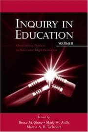 Tapa de Inquiry in Education : Volume 2