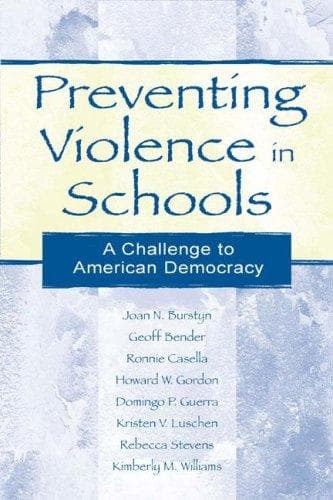 Tapa de Preventing Violence in Schools