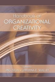 Tapa de Handbook of organizational creativity