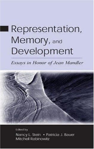 Tapa de Representation, memory, and development