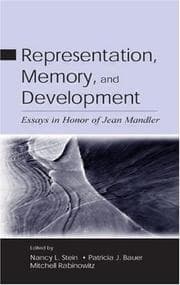 Tapa de Representation, memory, and development