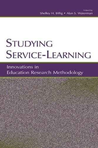 Tapa de Studying service-learning