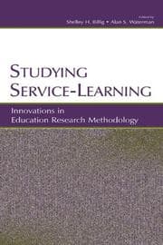 Tapa de Studying service-learning