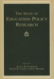 Tapa de The state of education  policy research