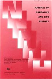 Tapa de Oral Versions of Personal Experience