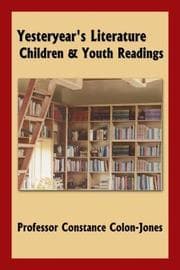 Tapa de Yesteryear's Literature