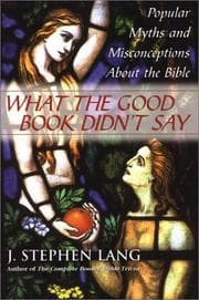 Tapa de What the Good Book Didn't Say