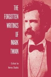 Tapa de The Forgotten Writings of Mark Twain