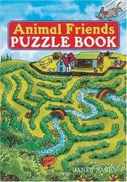 Tapa de Animal Friends Puzzle Book