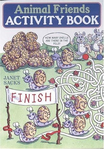 Tapa de Animal Friends Activity Book