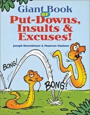 Tapa de Giant Book of Put-Downs, Insults & Excuses!