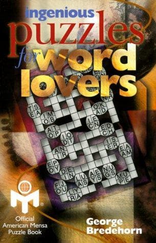 Tapa de Ingenious Puzzles For Word Lovers