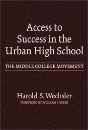 Tapa de Access to Success in the Urban High School