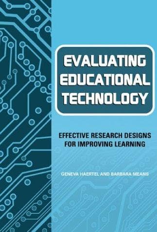 Tapa de Evaluating educational technology