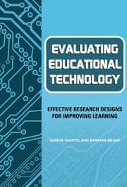 Tapa de Evaluating educational technology
