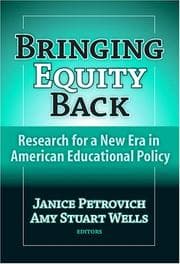 Tapa de Bringing equity back