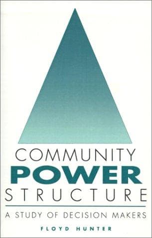 Tapa de Community Power Structure (Chapel Hill Books)