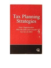 Tapa de Tax planning strategies