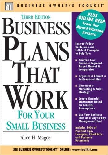 Tapa de Business Plans That Work