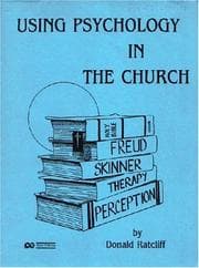 Tapa de Using Psychology in the Church (Alpha Editions)