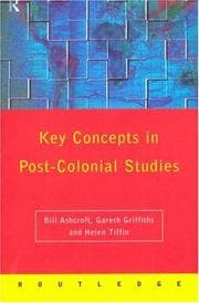 Tapa de Key concepts in post-colonial studies
