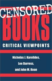 Tapa de Censored books