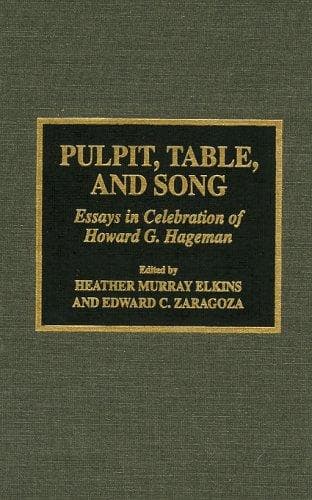 Tapa de Pulpit, table, and song