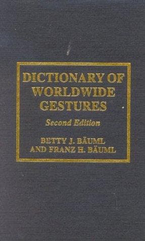 Tapa de Dictionary of Worldwide Gestures