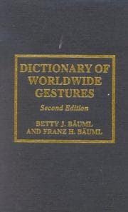 Tapa de Dictionary of Worldwide Gestures