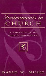Tapa de Instruments In Church