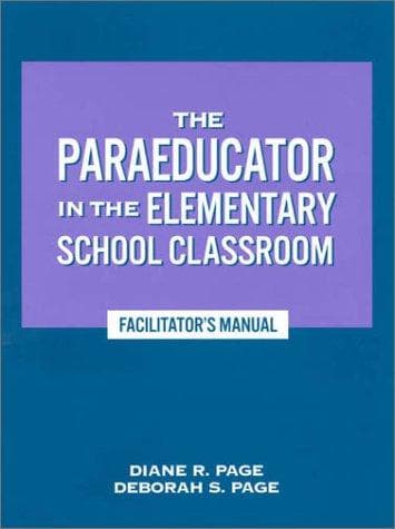 Tapa de The Paraeducator in the Elementary School Classroom