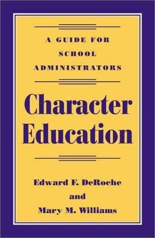 Tapa de Character Education