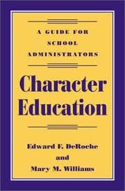 Tapa de Character Education