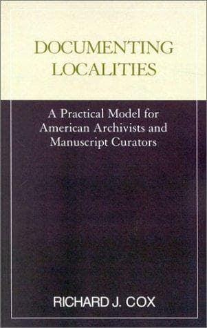 Tapa de Documenting localities