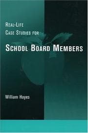 Tapa de Real-Life Case Studies for School Board Members