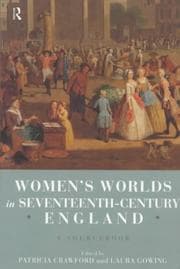 Tapa de Women's Worlds in Seventeenth-Century England