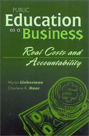 Tapa de Public education as a business