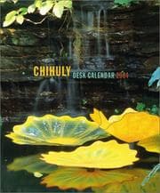 Tapa de Chihuly 2004 Desk Calendar
