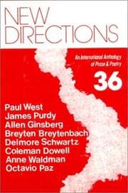 Tapa de New Directions in Prose and Poetry 36 (New Directions in Prose & Poetry)