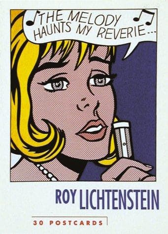 Tapa de Lichtenstein Postcard Book
