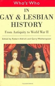 Tapa de Who's Who in Gay and Lesbian History:From Antiquity to World War II