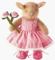 Tapa de Mother Goose Ring Around the Rosies Bunny Doll