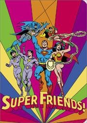 Tapa de Super Friends Journal