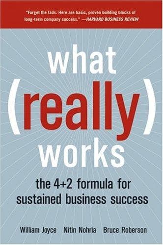 Tapa de What Really Works