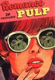 Tapa de Romance Pulp Postcard Box
