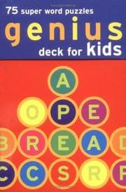Tapa de 75 Super Word Puzzles Genius Deck for Kids