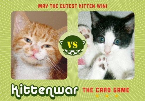 Tapa de Kittenwar Card Game