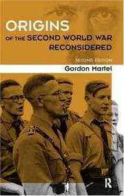Tapa de The Origins of the Second World War Reconsidered