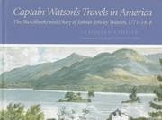 Tapa de Captain Watson's travels in America